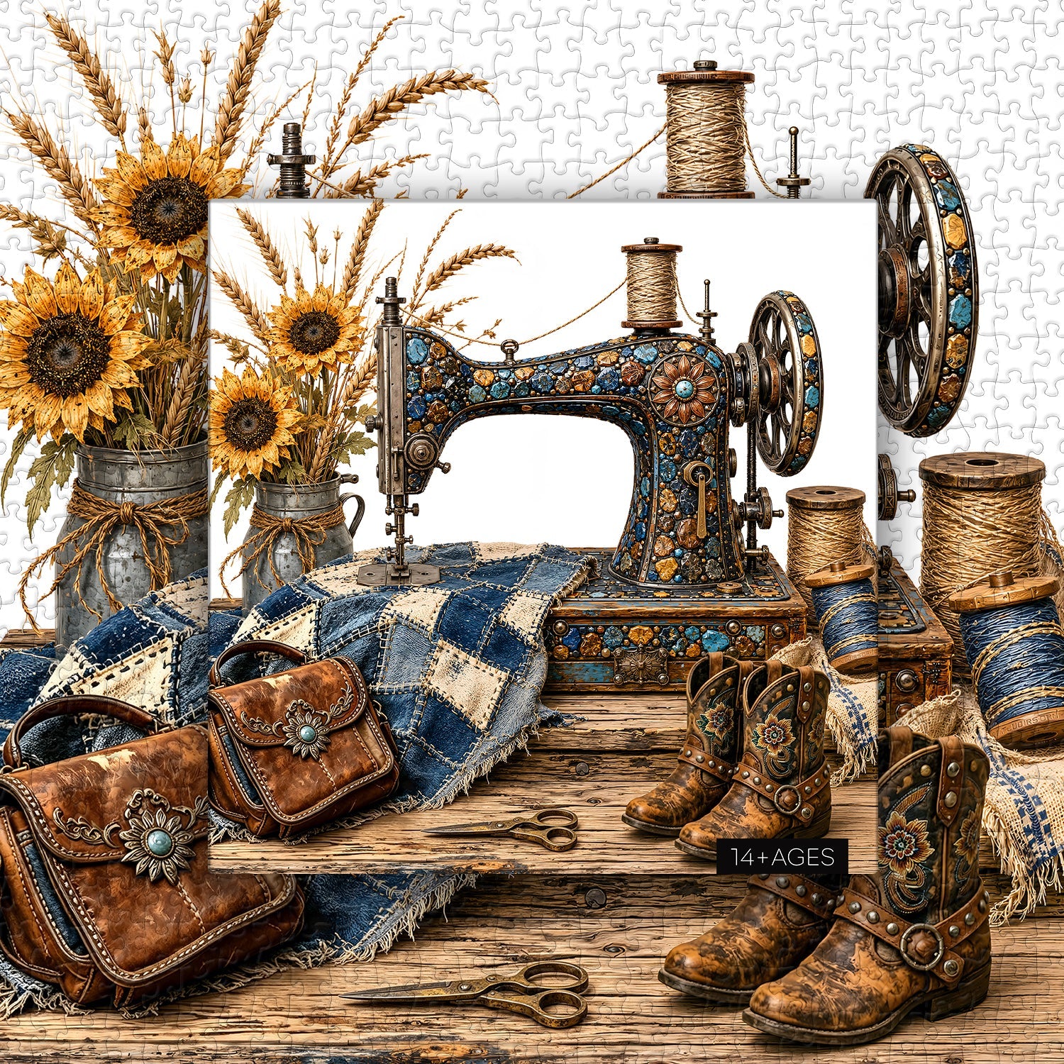 Western Stitch Craft Jigsaw Puzzle 1000 Piece
