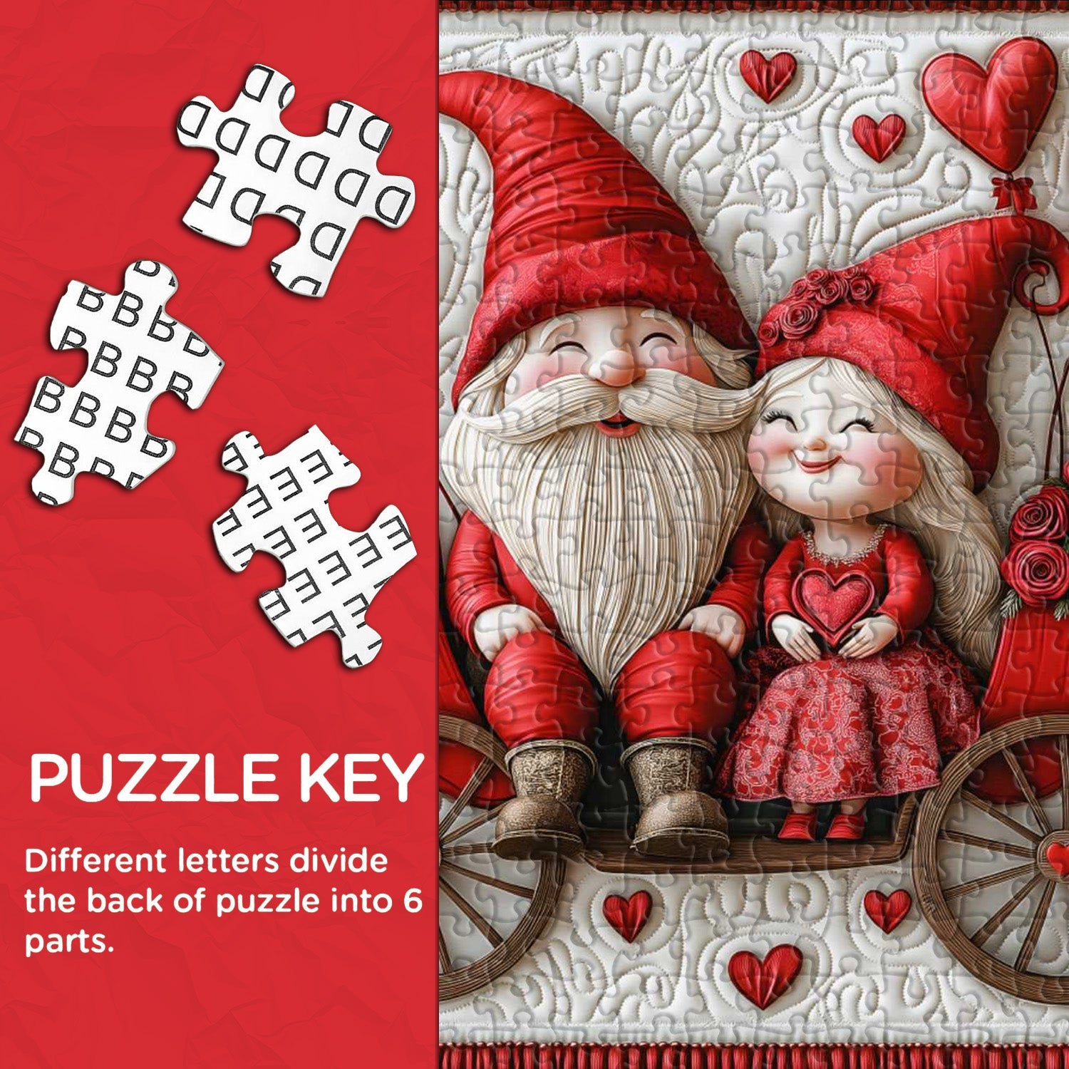 Gnome Love Jigsaw Puzzle 1000 Pieces