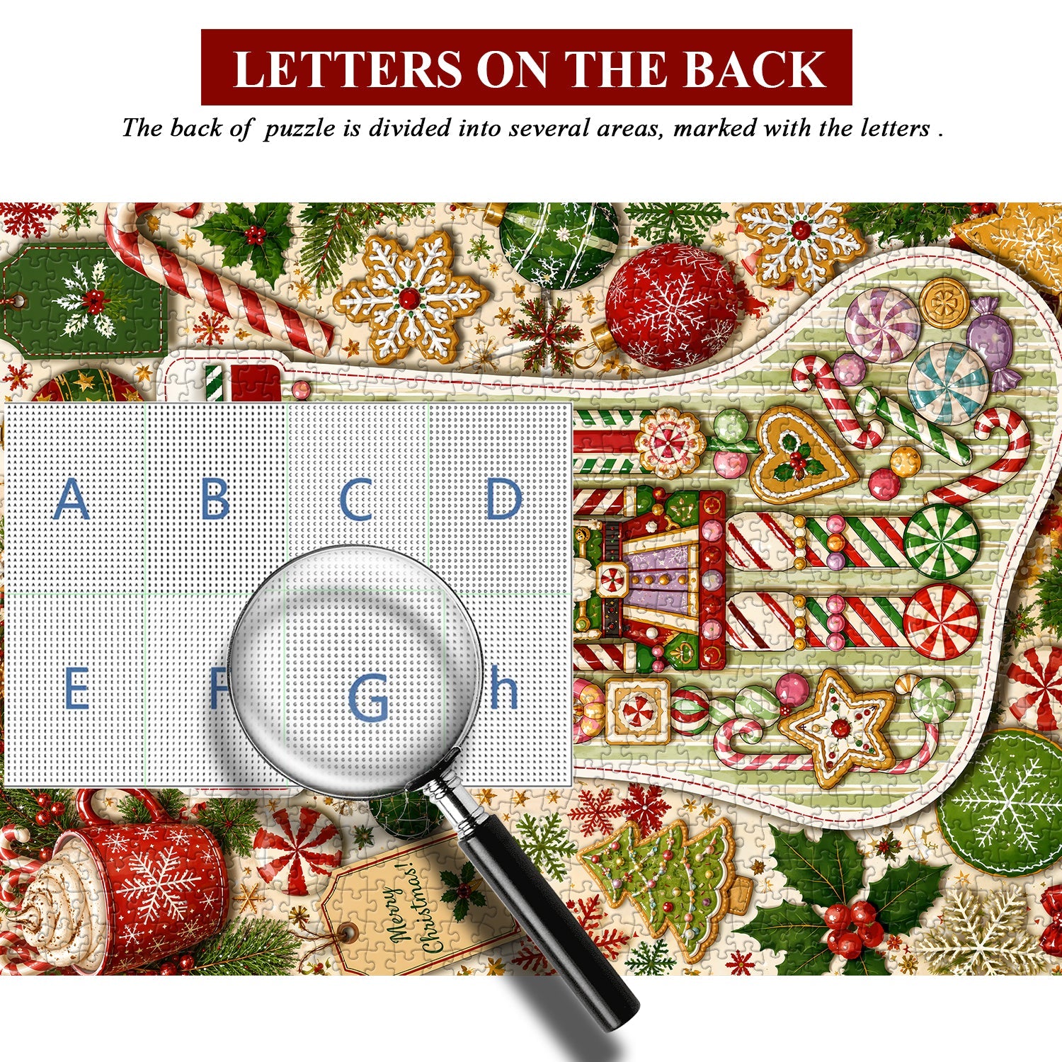 Christmas Stocking Treasures Jigsaw Puzzle 1000 Pieces