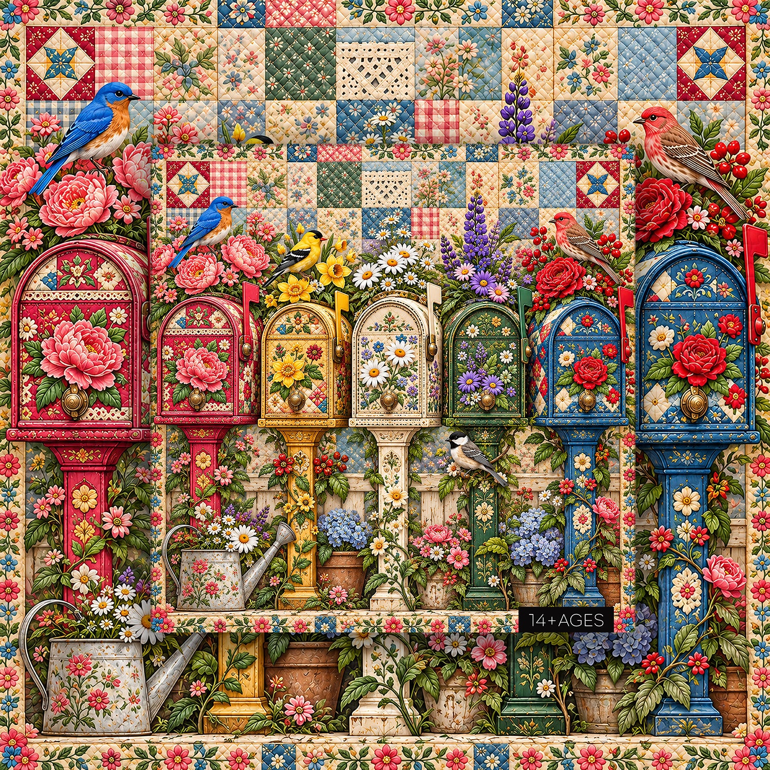 Letters from the Flower Garden Jigsaw Puzzle 1000 Piece