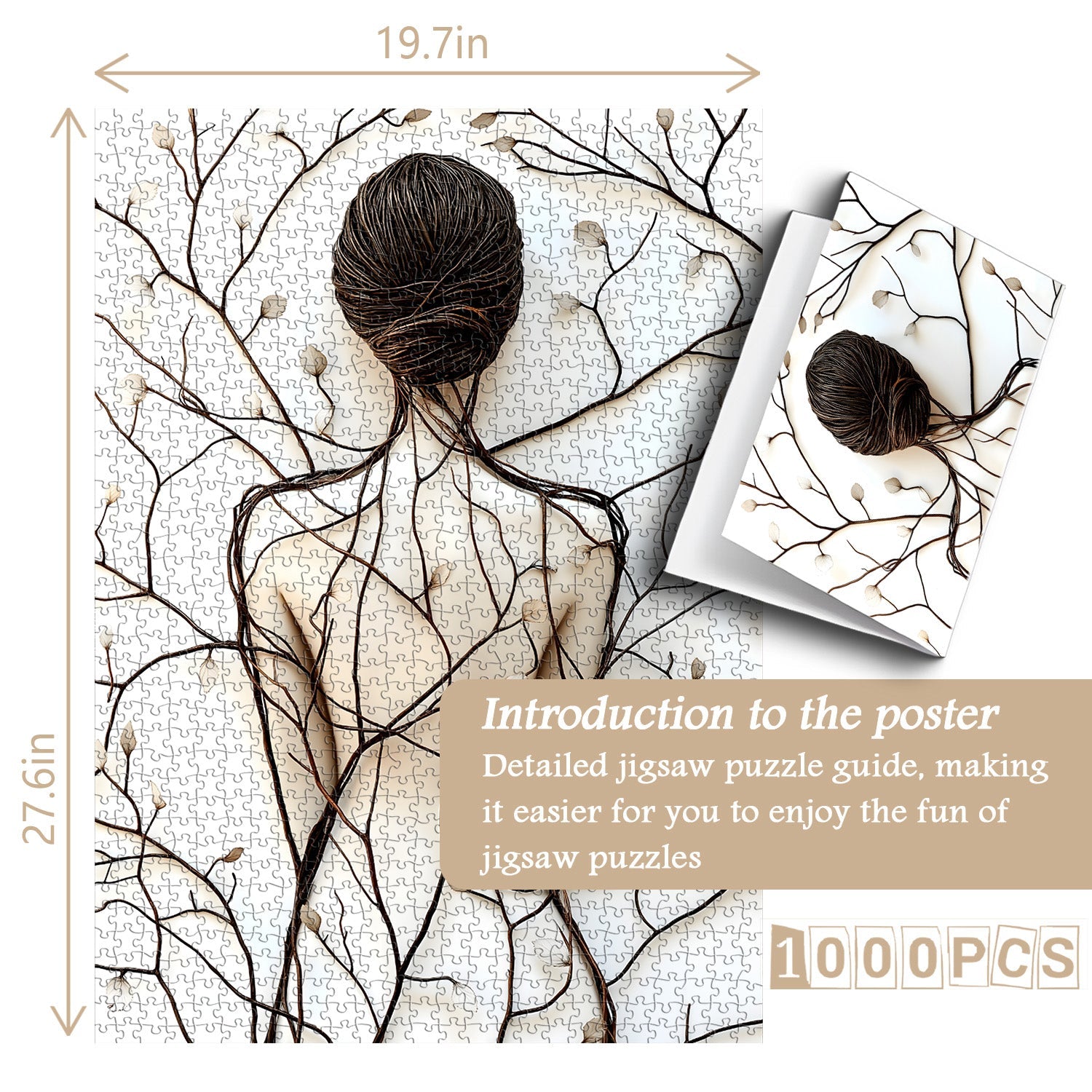 Branch Silhouette Jigsaw Puzzles 1000 Pieces