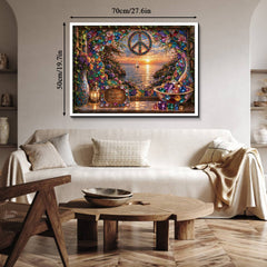 Glass Peace Jigsaw Puzzle 1000 Pieces
