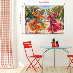 Dancing Through Life Jigsaw Puzzle 1000 Pieces
