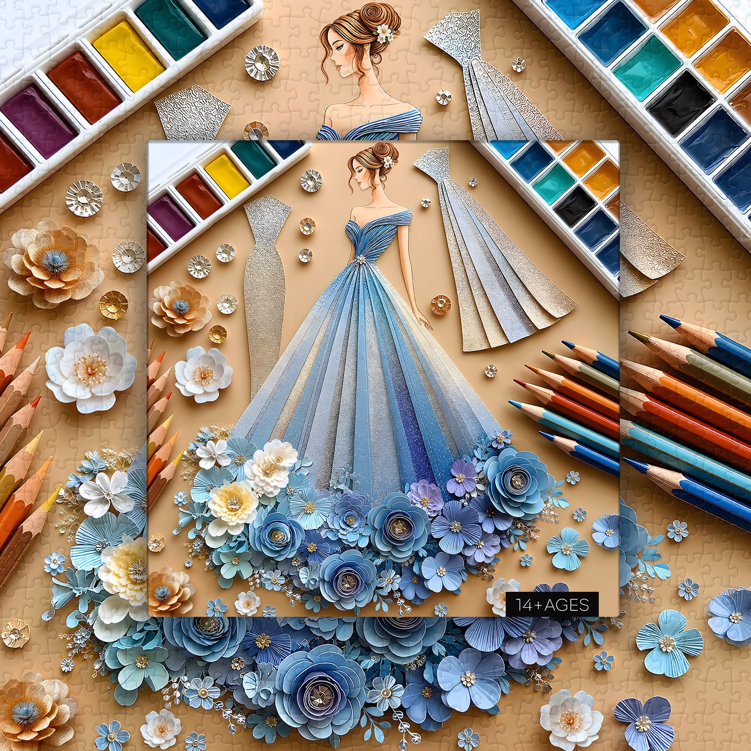Fashion in Bloom Jigsaw Puzzle 1000 Piece