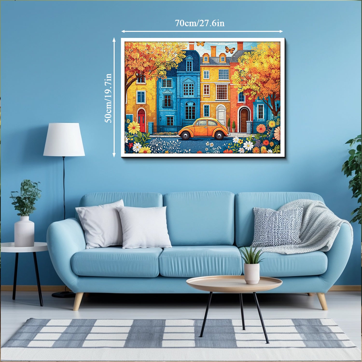 Puzzle de 1000 pièces Coin de rue Happiness