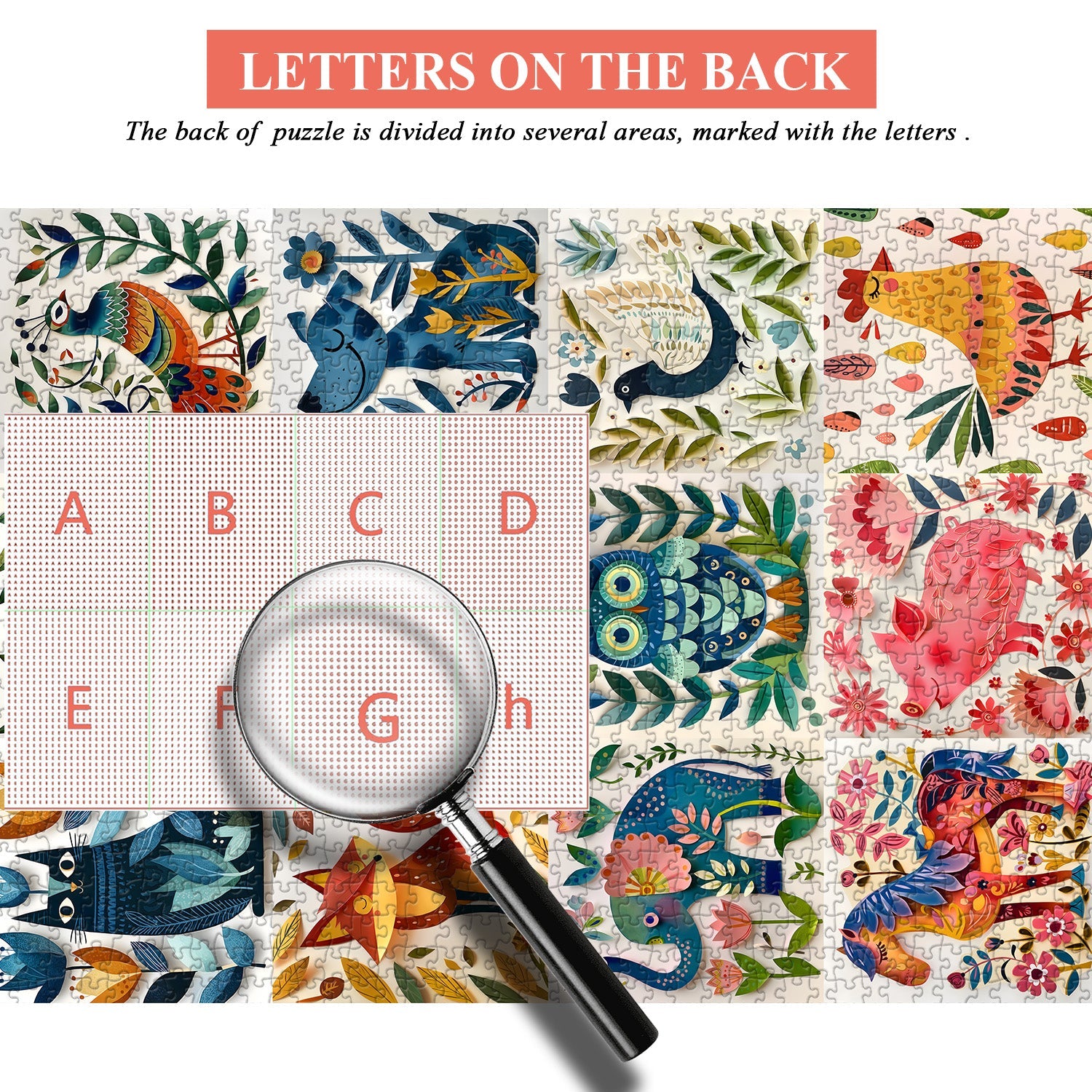 Puzzle 1000 Pièces — Créatures Peintes