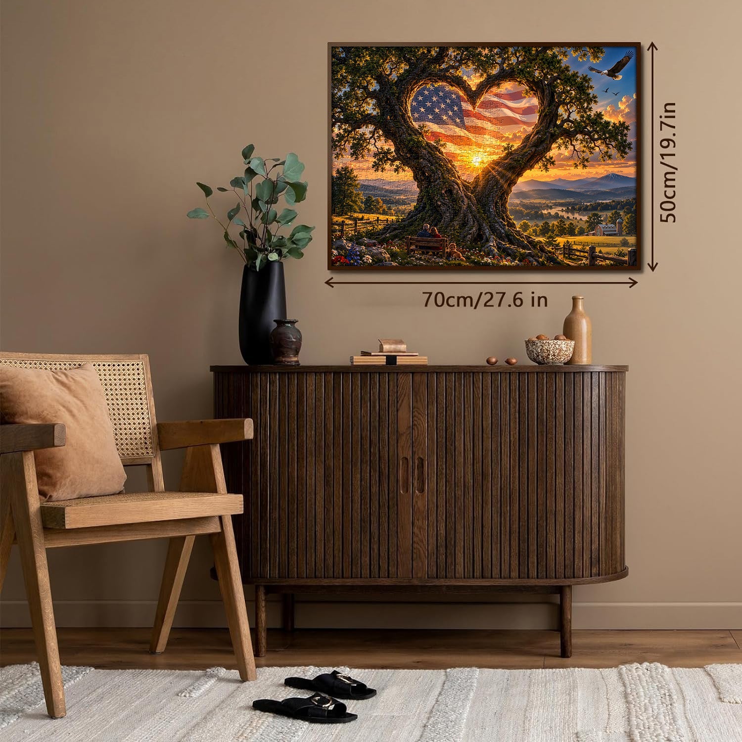 Where Love Meets Freedom Jigsaw Puzzle 1000 Pieces