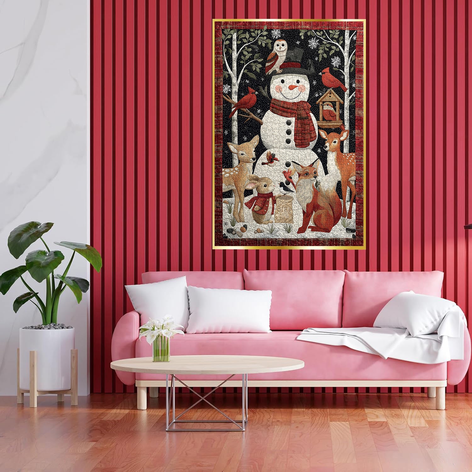 Joyful Snowy Jigsaw Puzzles 1000 Pieces