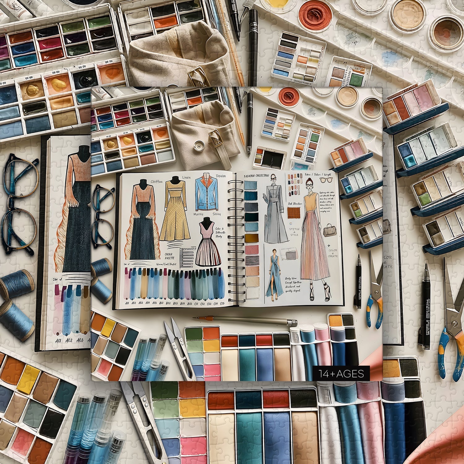 Design Diary Puzzle 1000 Pièces