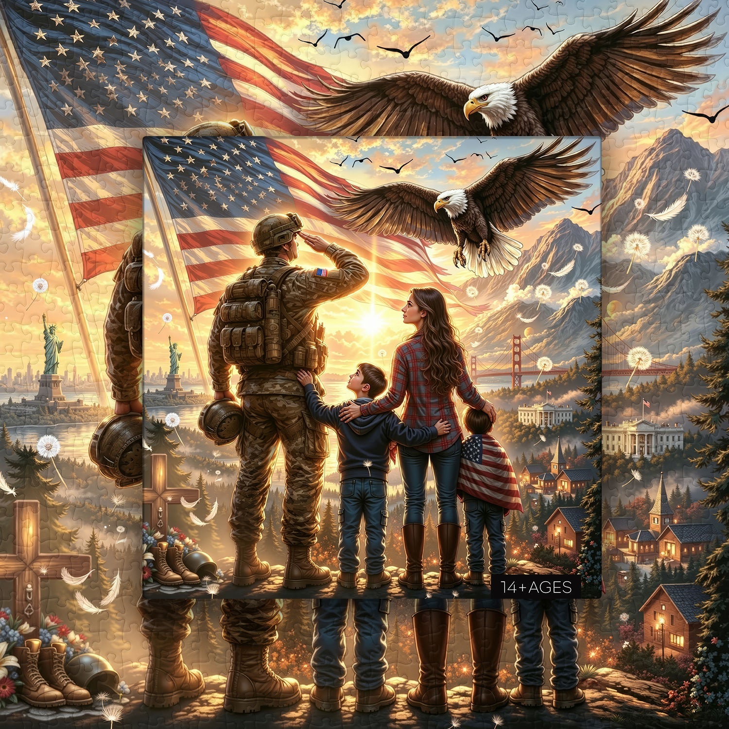 Home and Honor Jigsaw Puzzle 1000 Piece