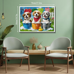 Bubble Puppies Jigsaw Puzzle 1000 Piece