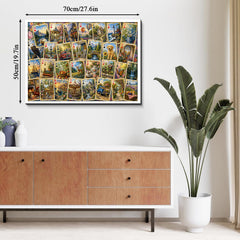 Scenic Playing Cards Jigsaw Puzzle 1000 Piece