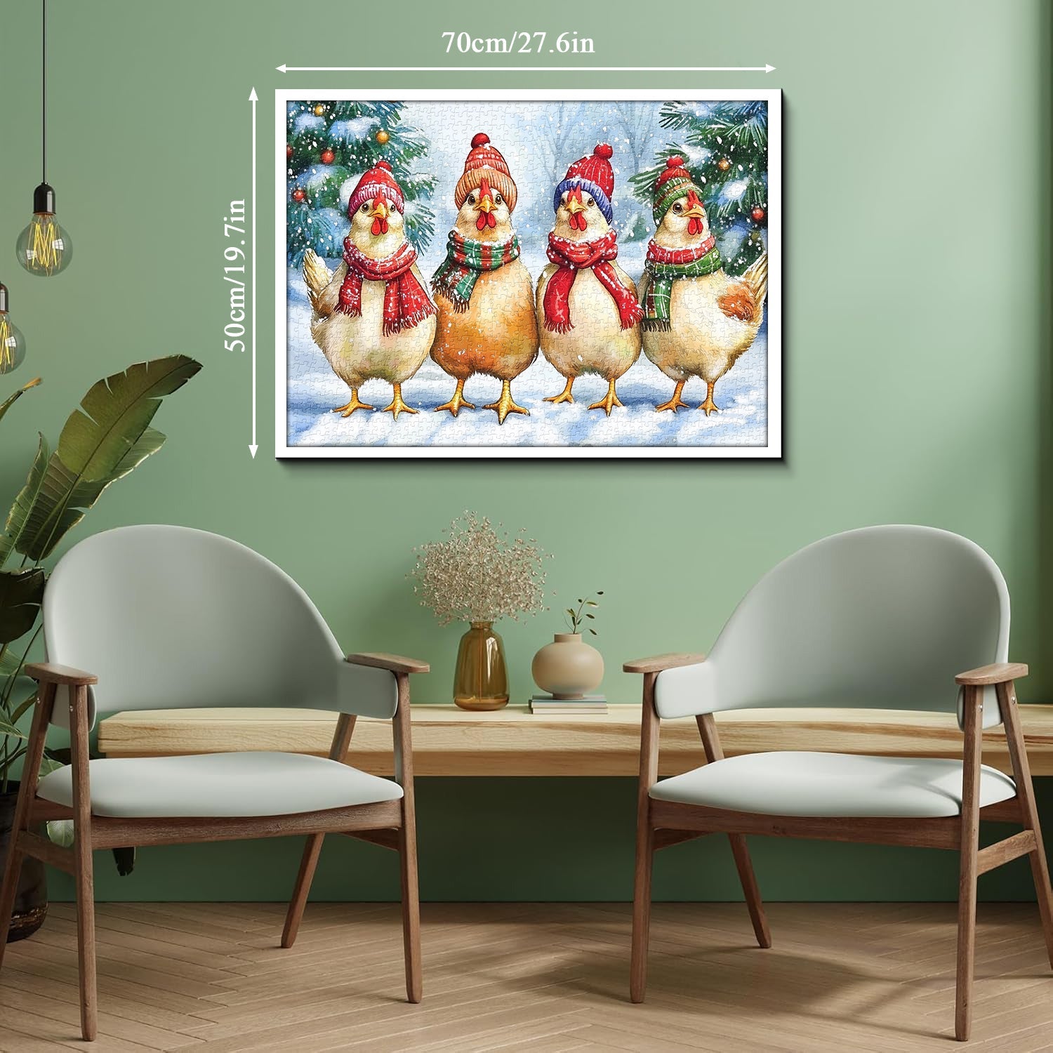Winter Hat Chicks Jigsaw Puzzles 1000 Pieces