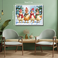 Winter Hat Chicks Jigsaw Puzzles 1000 Pieces