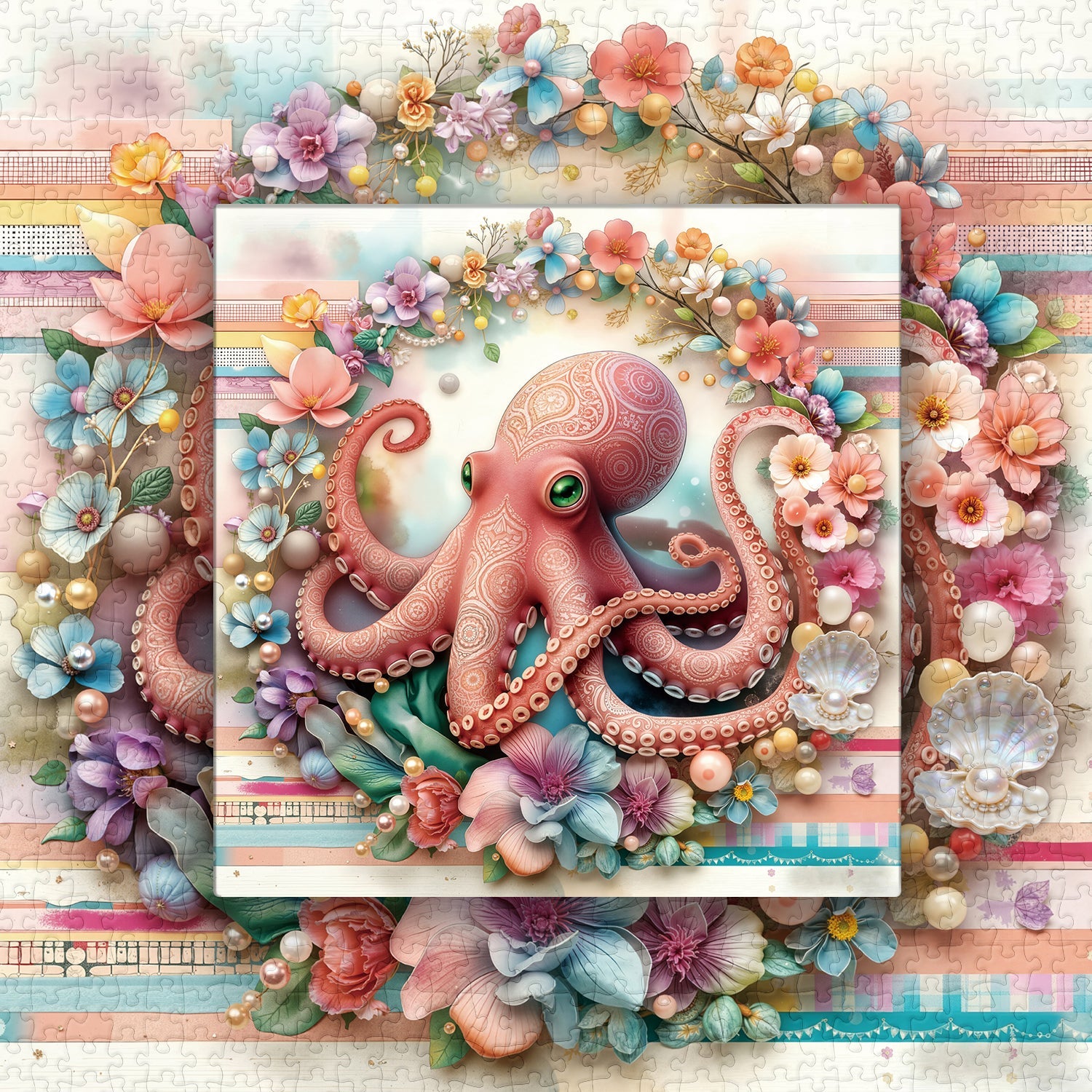 Dreamy Octopus Jigsaw Puzzle 1000 Pieces