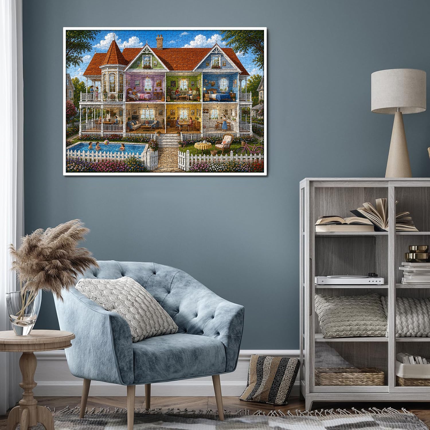 Warm Homestead Jigsaw Puzzle 1000 Piece