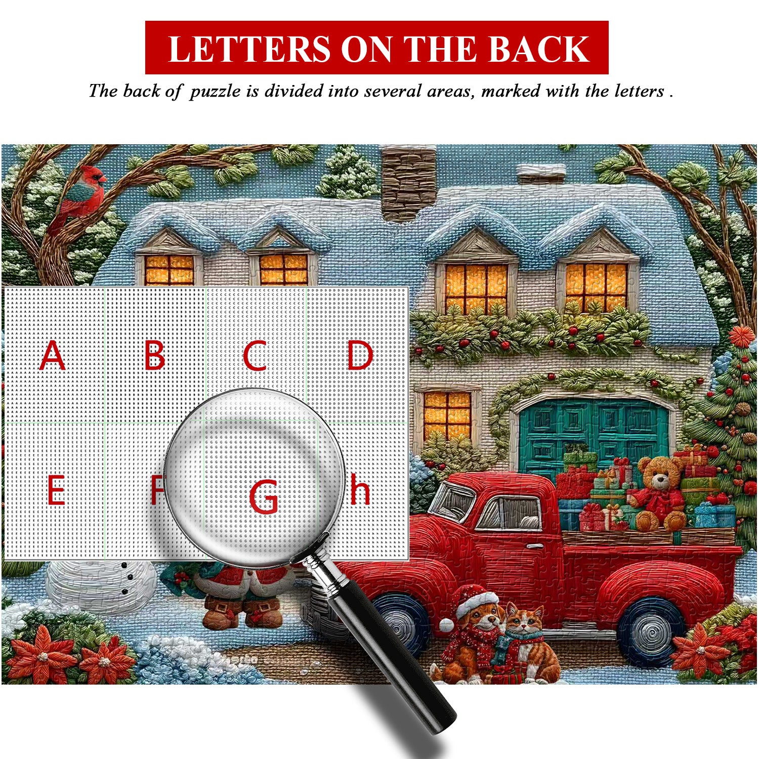 Snowy Cozy Home Jigsaw Puzzles 1000 Pieces