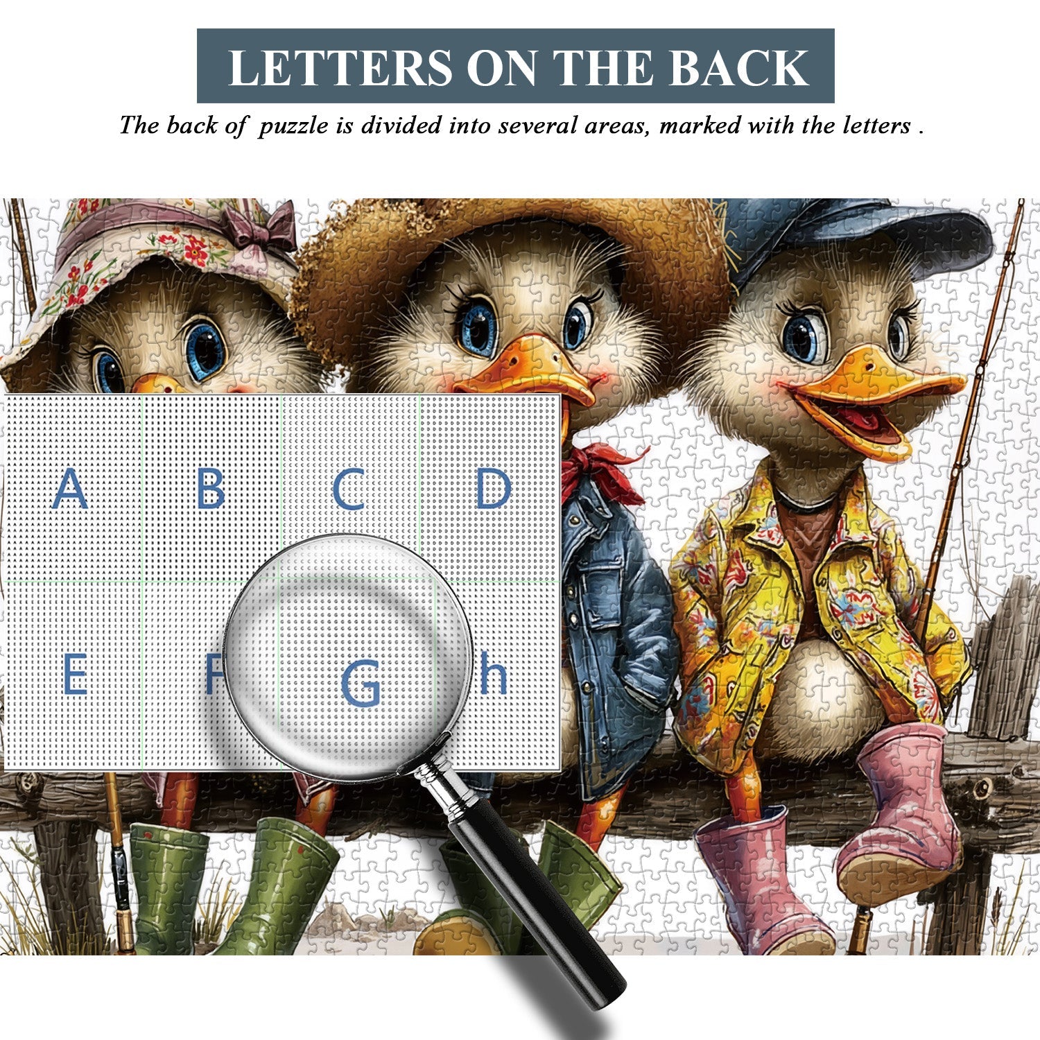 Duck Parade Jigsaw Puzzle 1000 Pieces