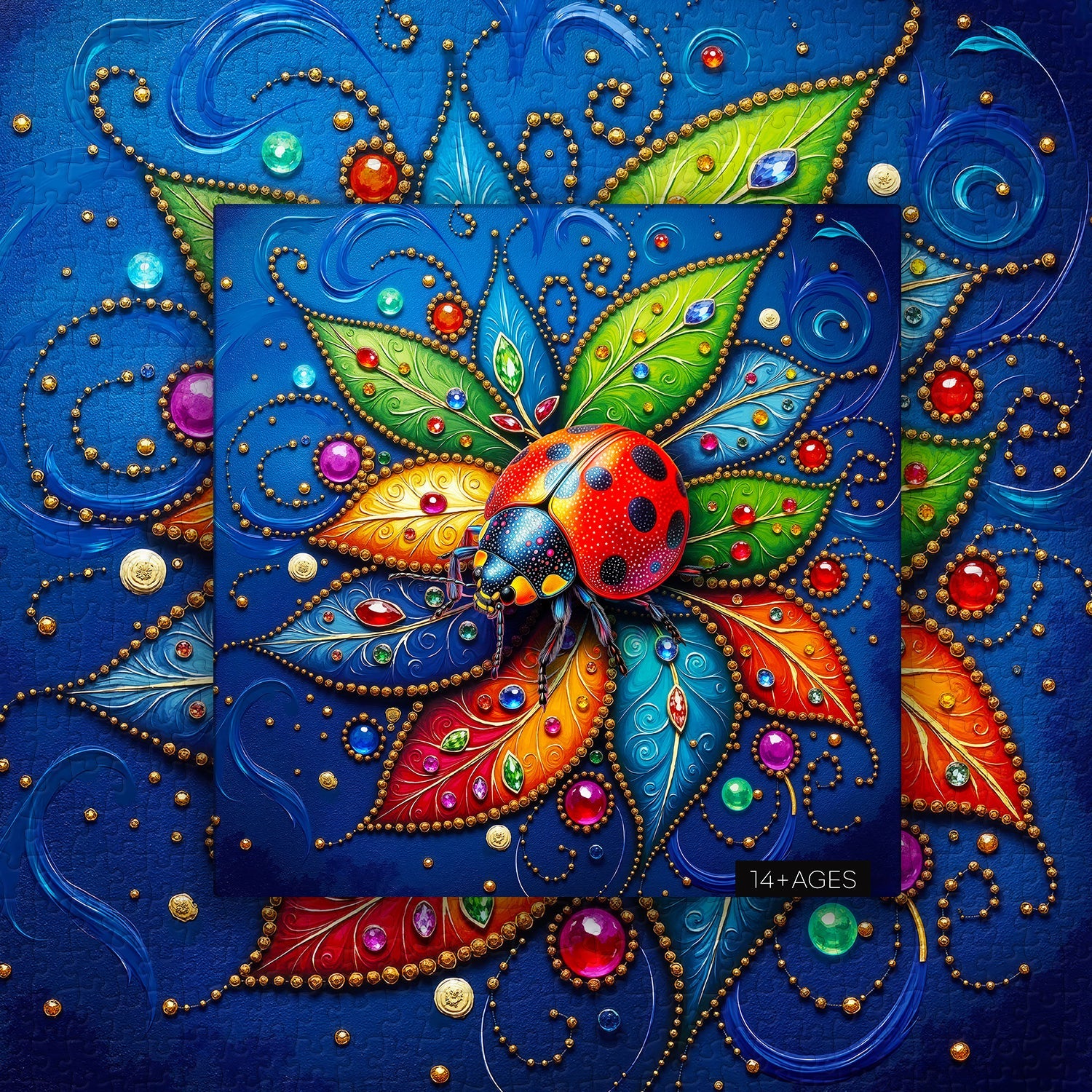 Colorburst Beetle Jigsaw Puzzle 1000 Pieces