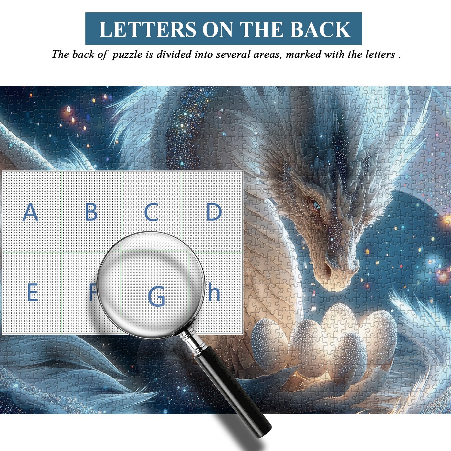 Dragon's Gentle Hold Jigsaw Puzzle 1000 Pieces