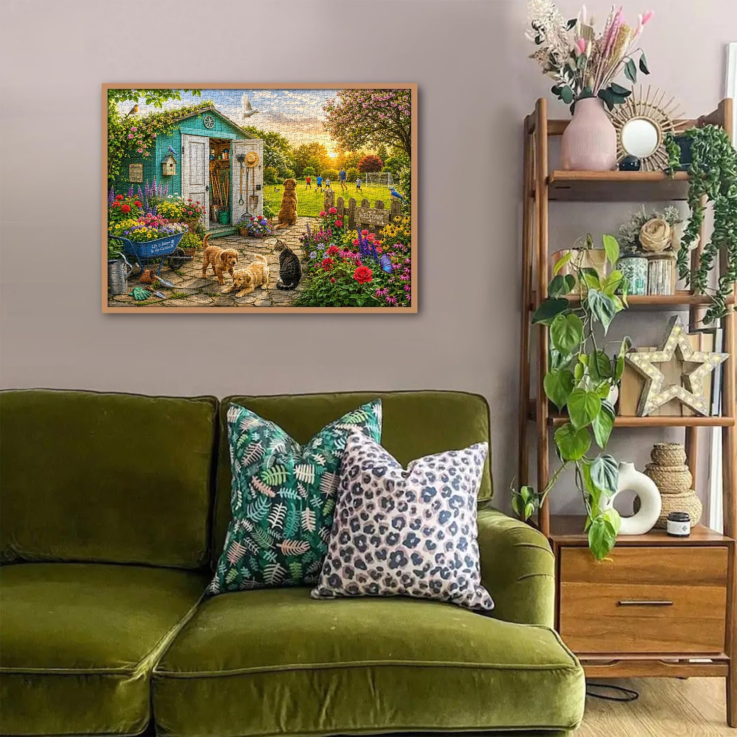 Backyard Joy Jigsaw Puzzle 1000 Piece