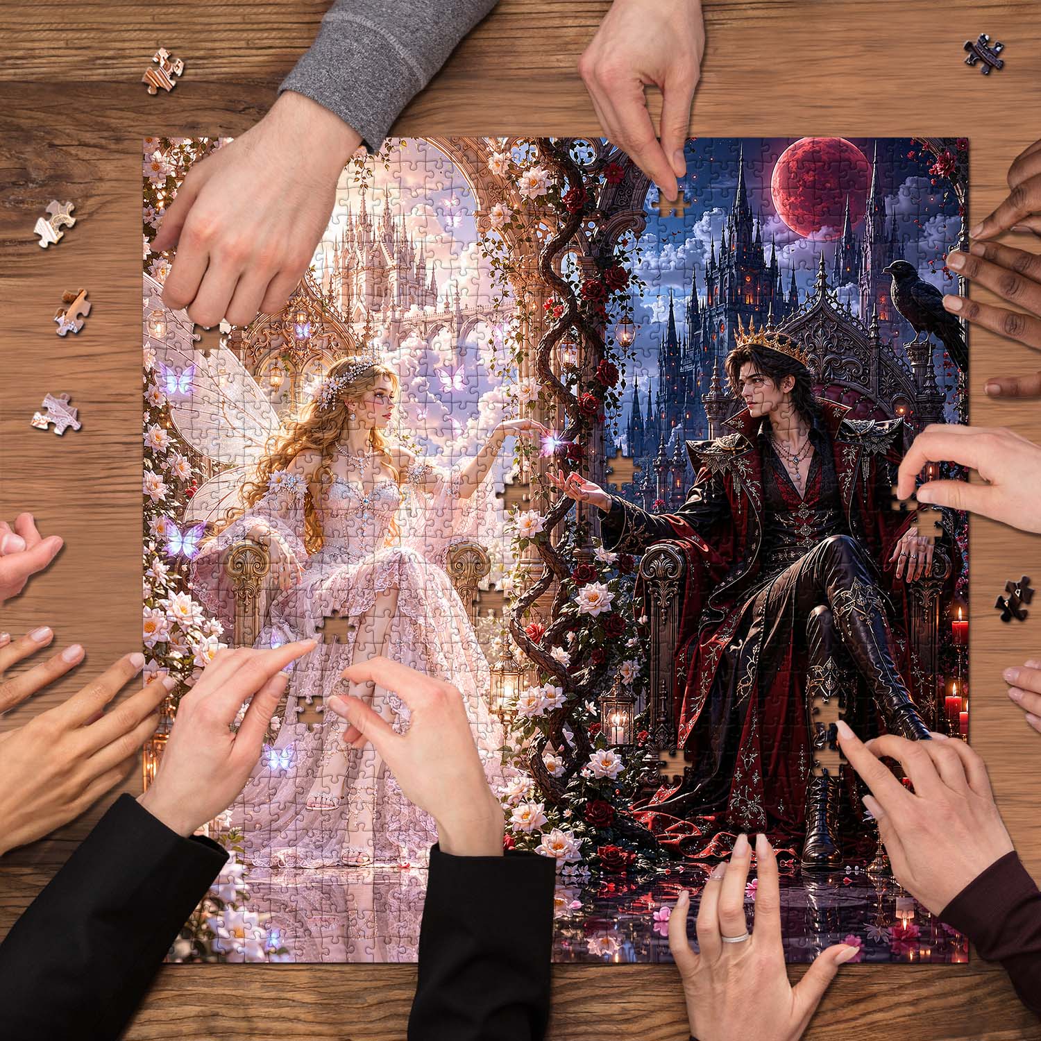 Moonlit Bond Jigsaw Puzzle 1000 Piece