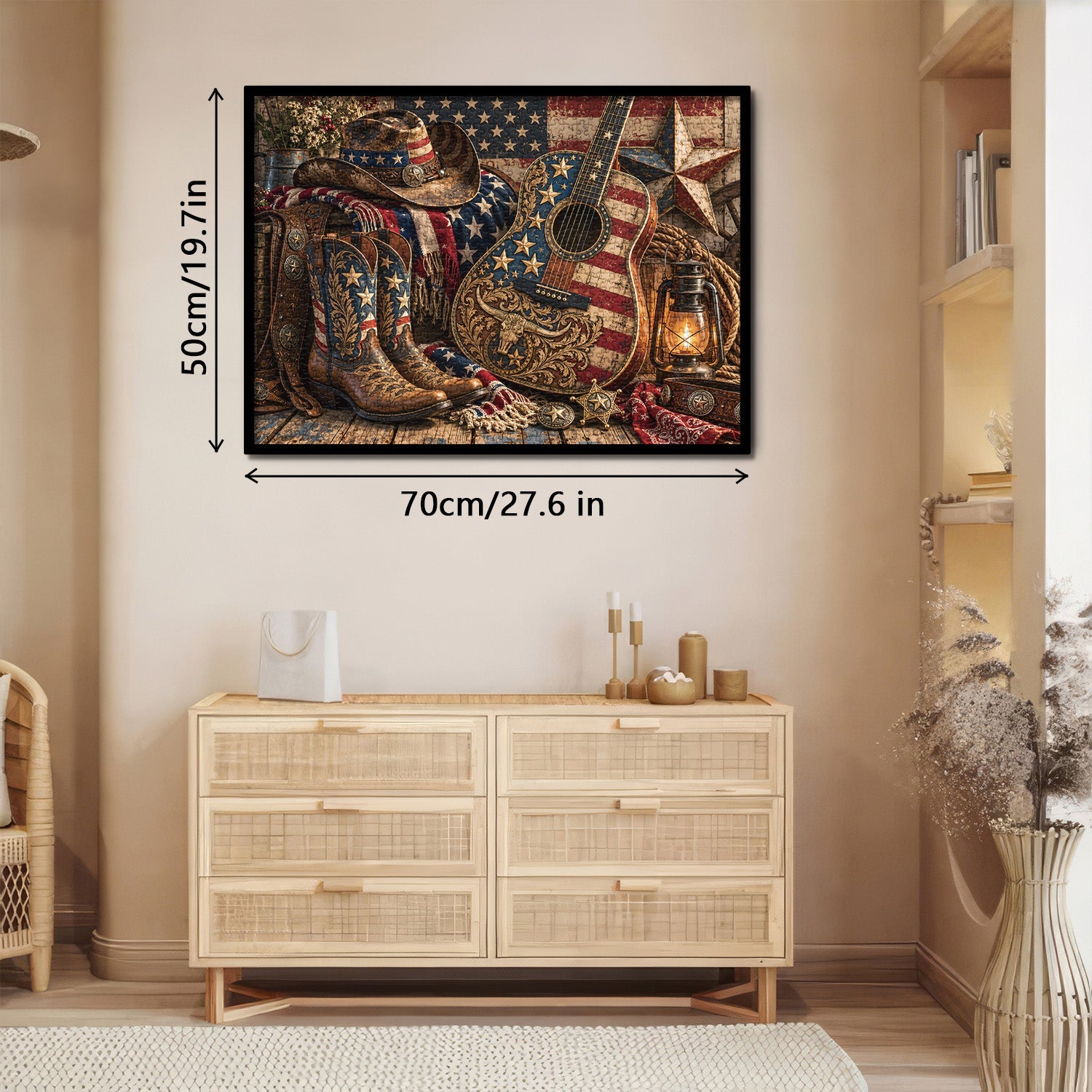 Western Freedom Melody Jigsaw Puzzle 1000 Pieces