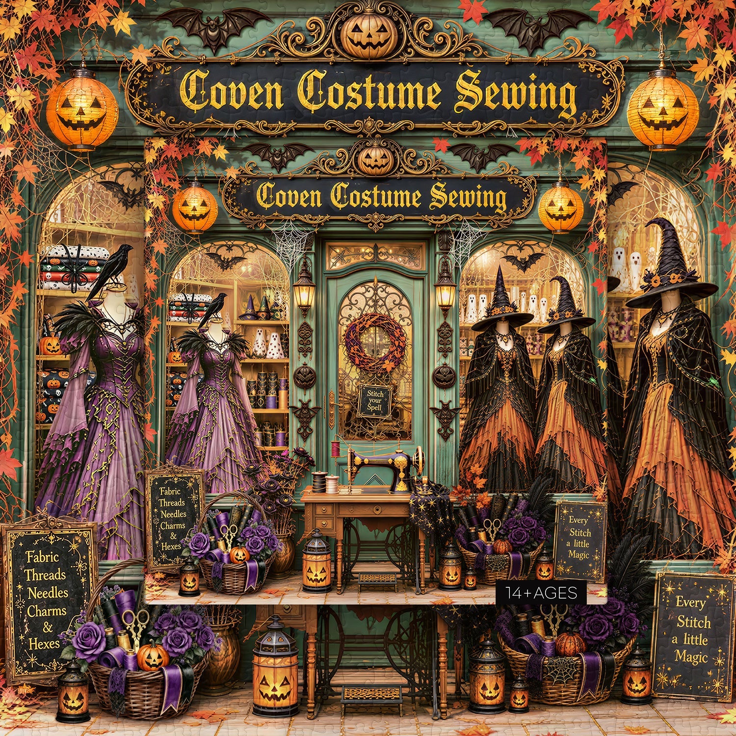 Coven Costume Sewing Jigsaw Puzzle 1000 Piece