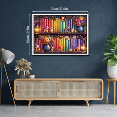 Whimsy Scribe Shelf Jigsaw Puzzle 1000 Piece