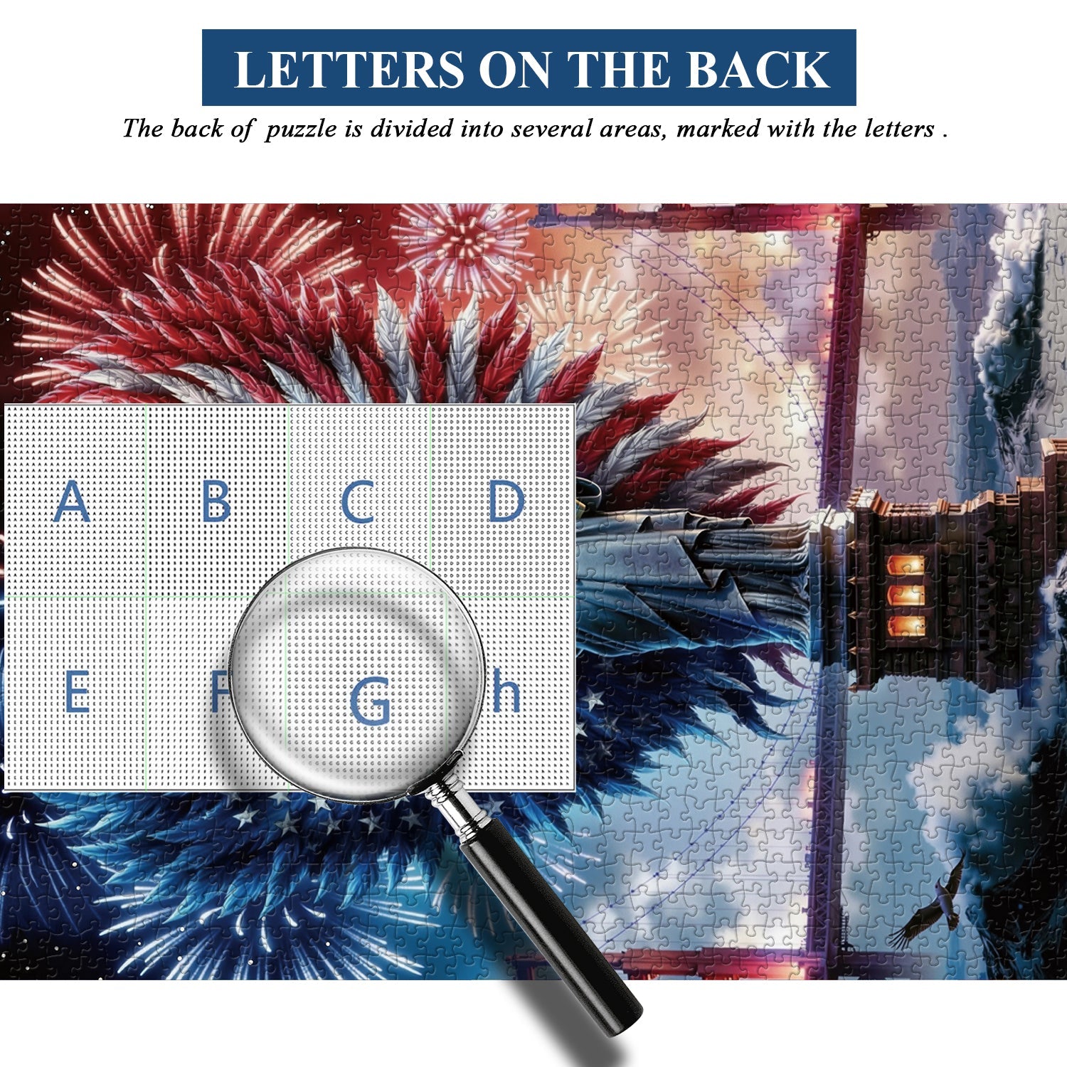 Wings of Liberty Jigsaw Puzzle 1000 Pieces