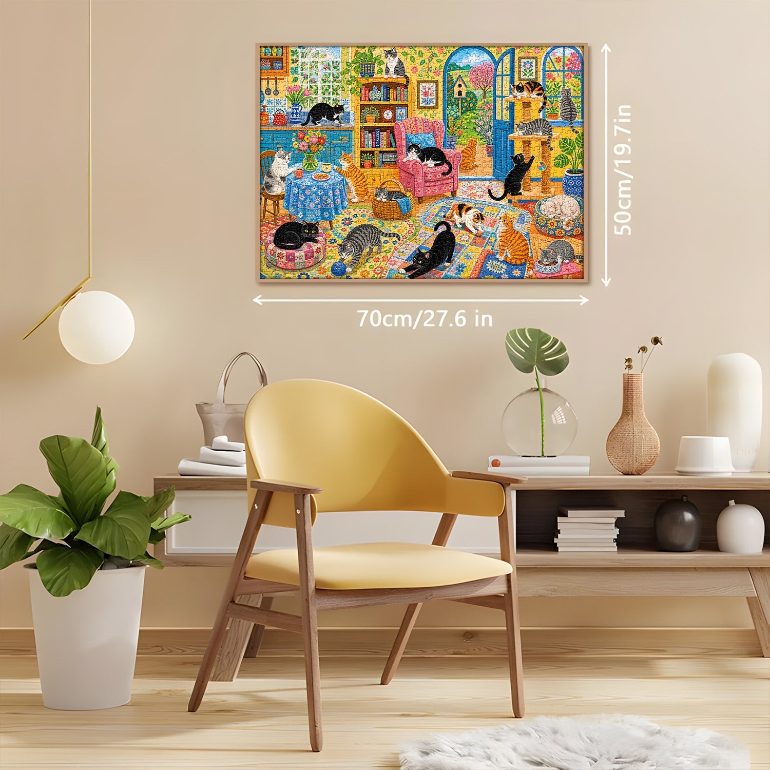 Kitty Cottage Jigsaw Puzzle 1000 Piece