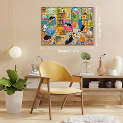 Kitty Cottage Jigsaw Puzzle 1000 Piece