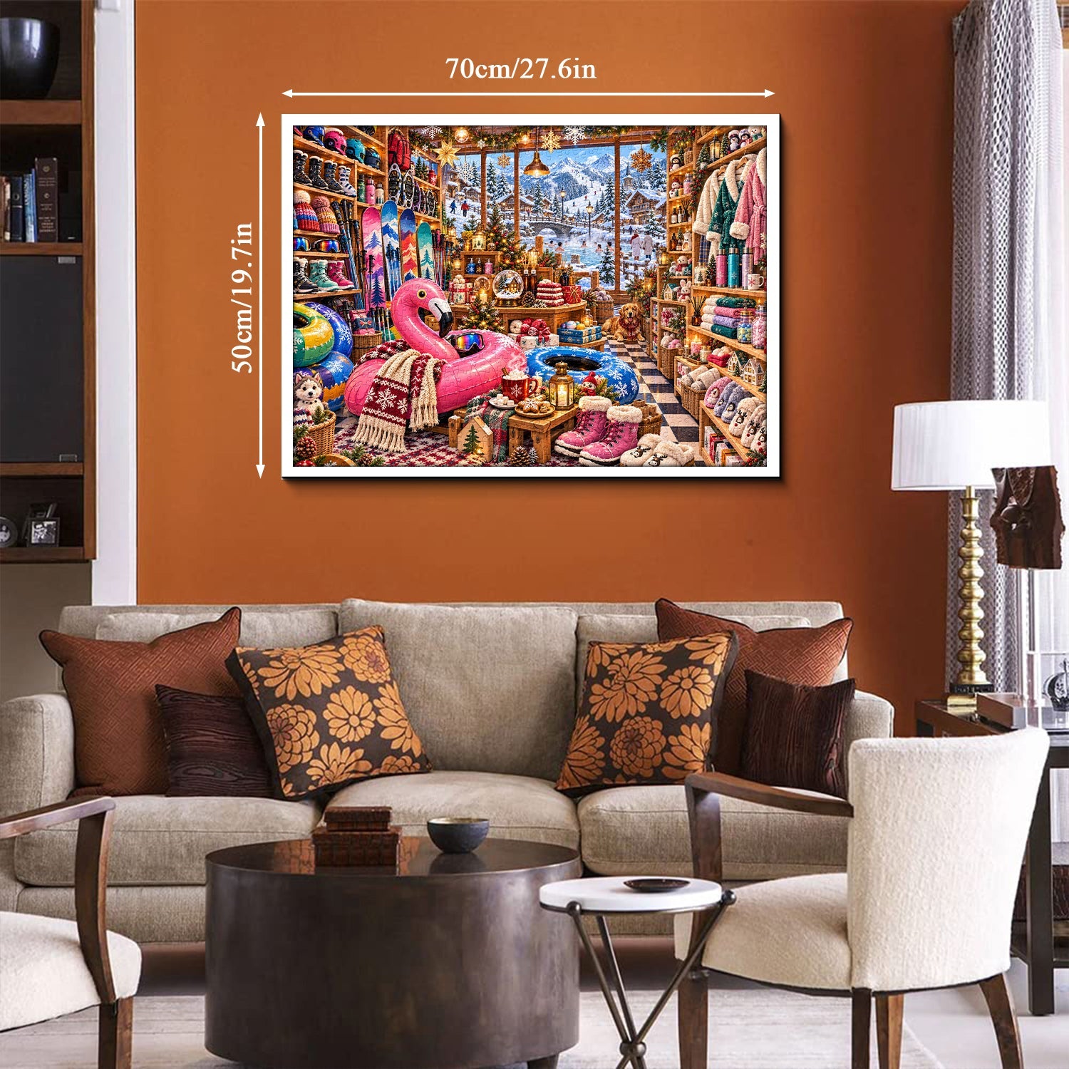Winter Ski Shop Jigsaw Puzzle 1000 Piece