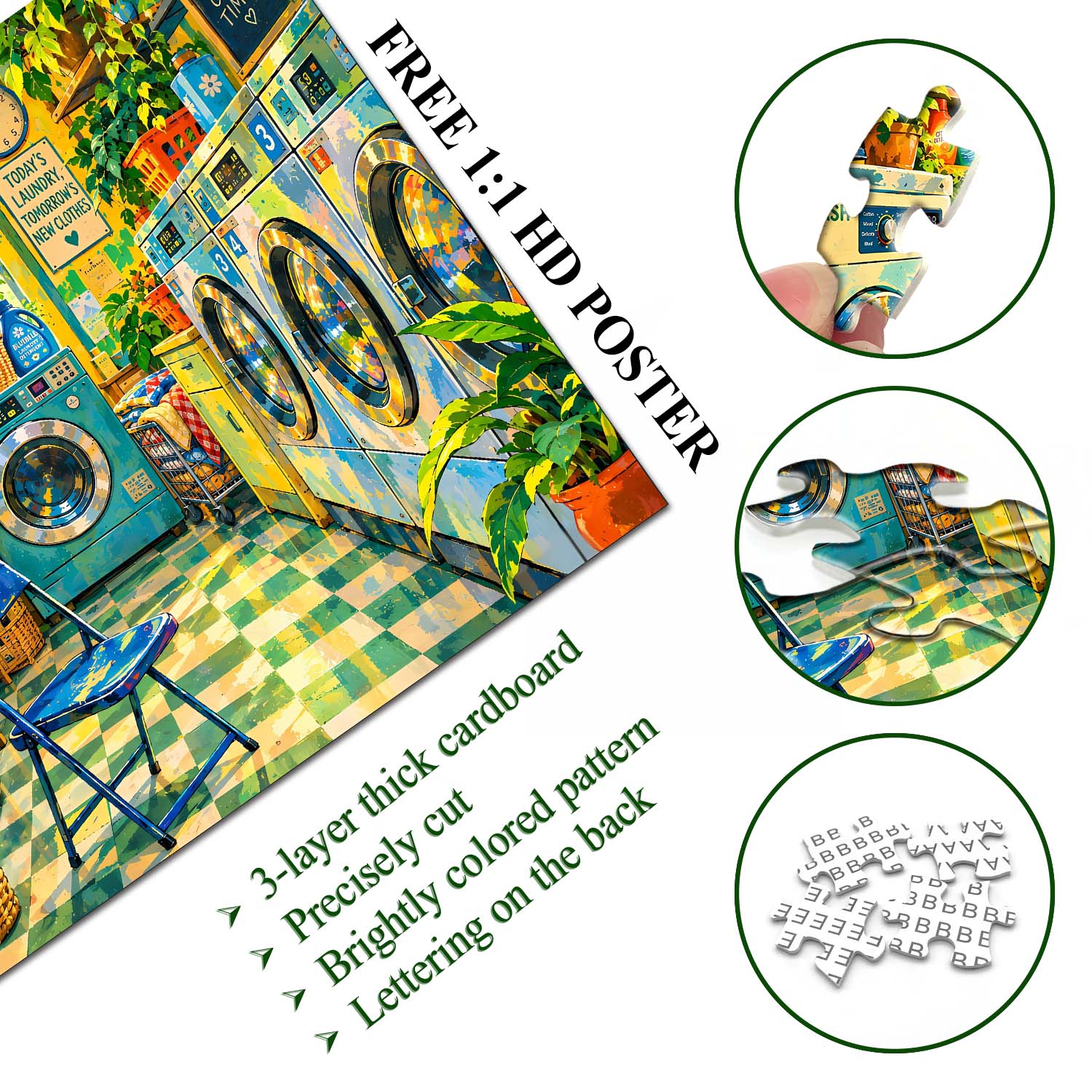 Wash Away Jigsaw Puzzle 1000 Piece