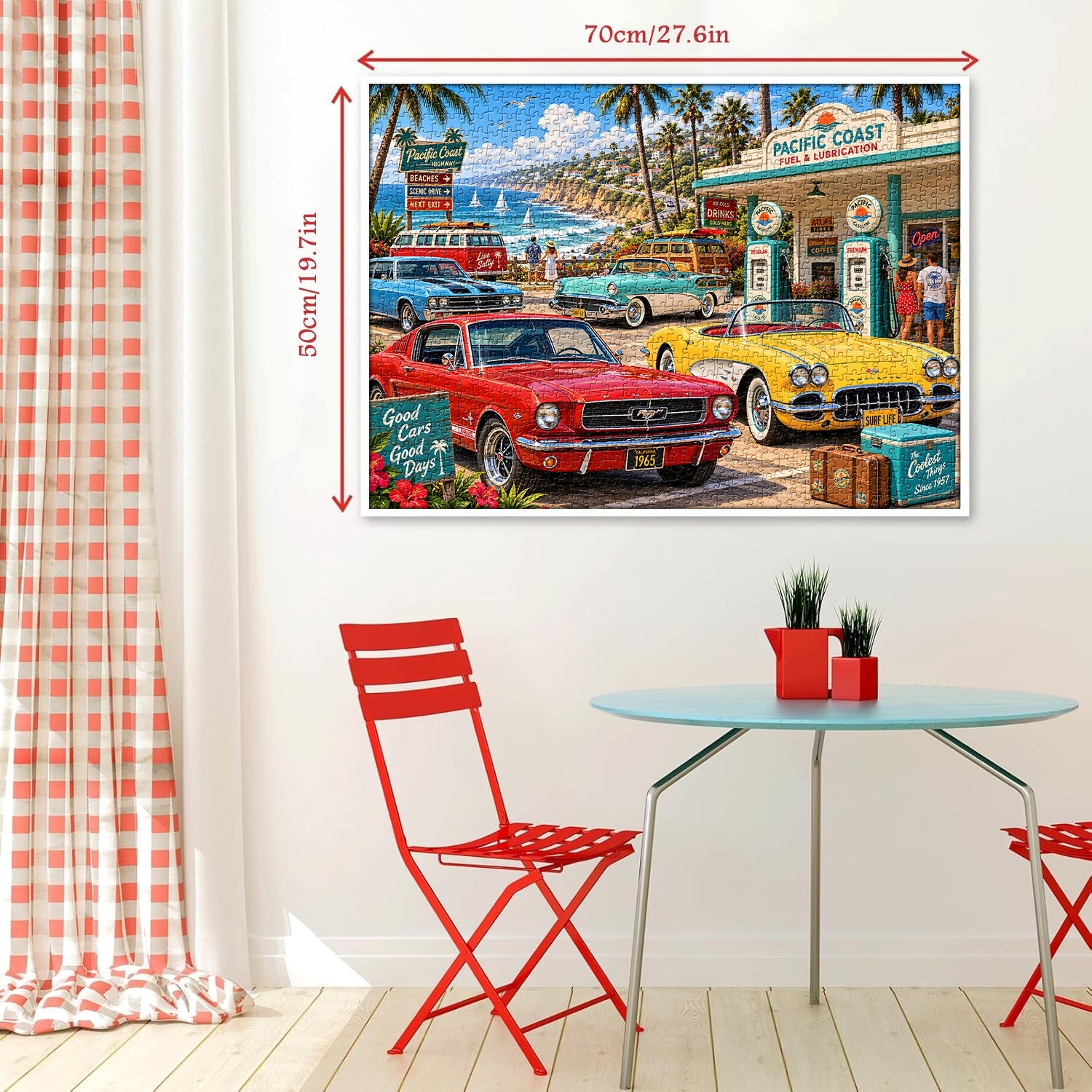 Coastal Gas Stop Jigsaw Puzzle 1000 Piece