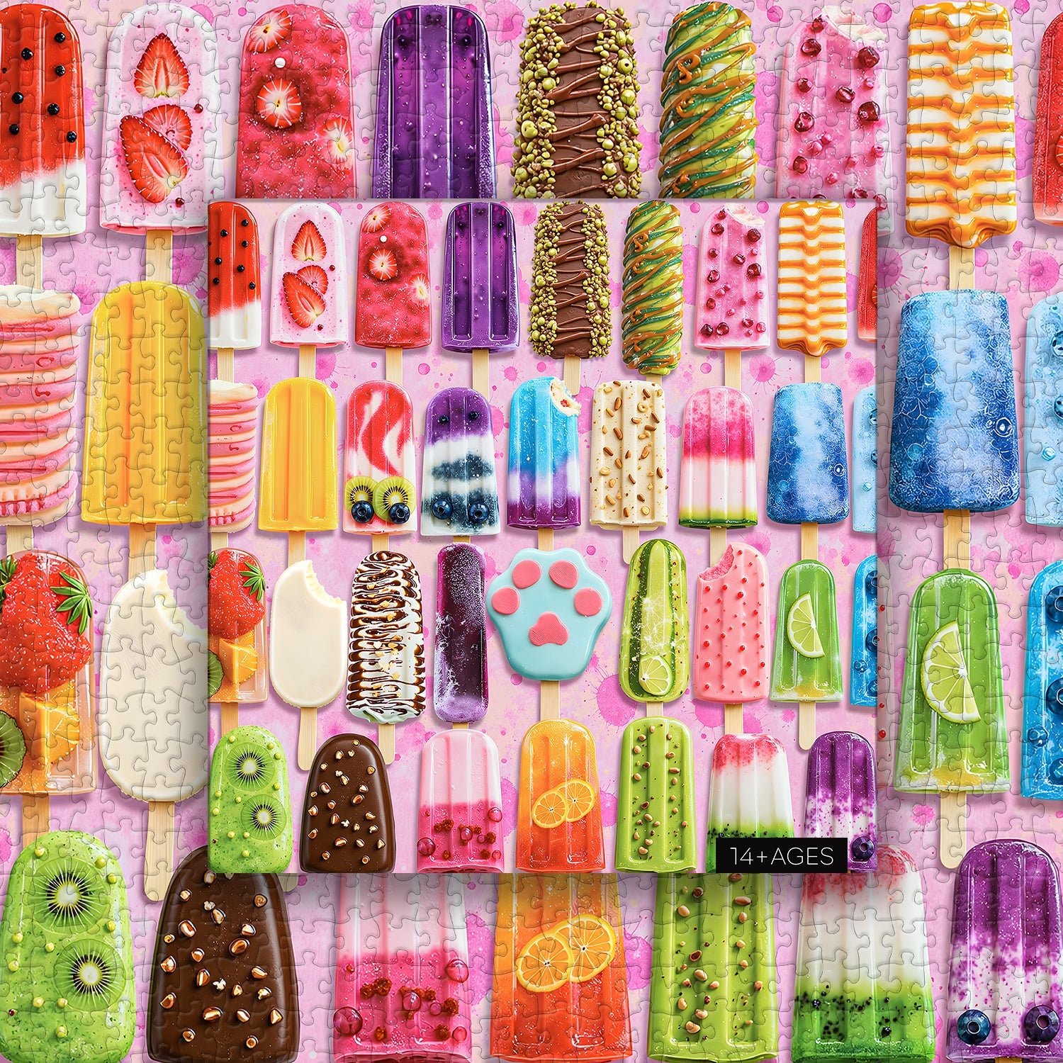 Popsicle Garden Jigsaw Puzzle 1000 Pieces