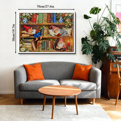 Sleeping on Pages Jigsaw Puzzle 1000 Pieces