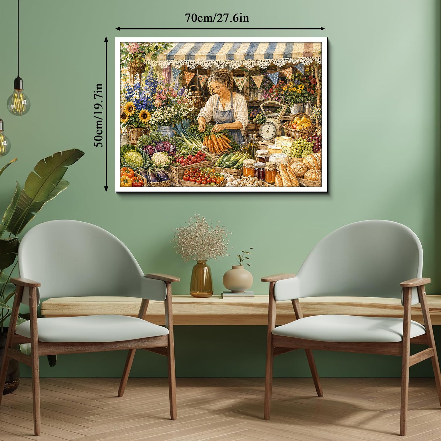 Harvest Stall Jigsaw Puzzle 1000 Piece