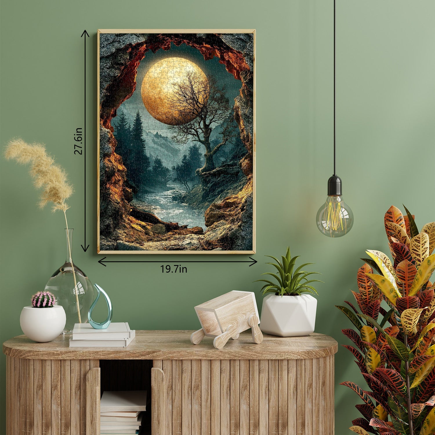 Moonlit Path Jigsaw Puzzle 1000 Pieces