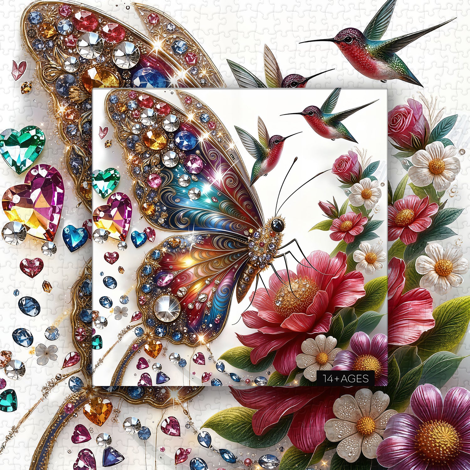 Jewelwing Symphony Jigsaw Puzzle 1000 Pieces