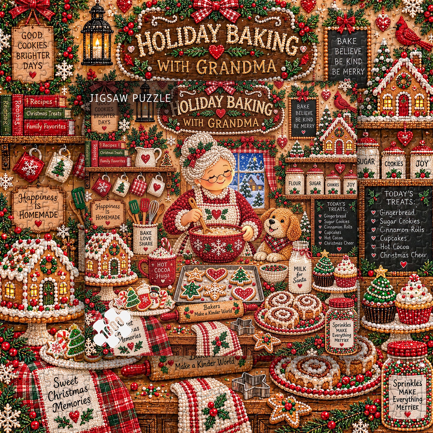 Cozy Bakehouse Jigsaw Puzzle 1000 Pieces