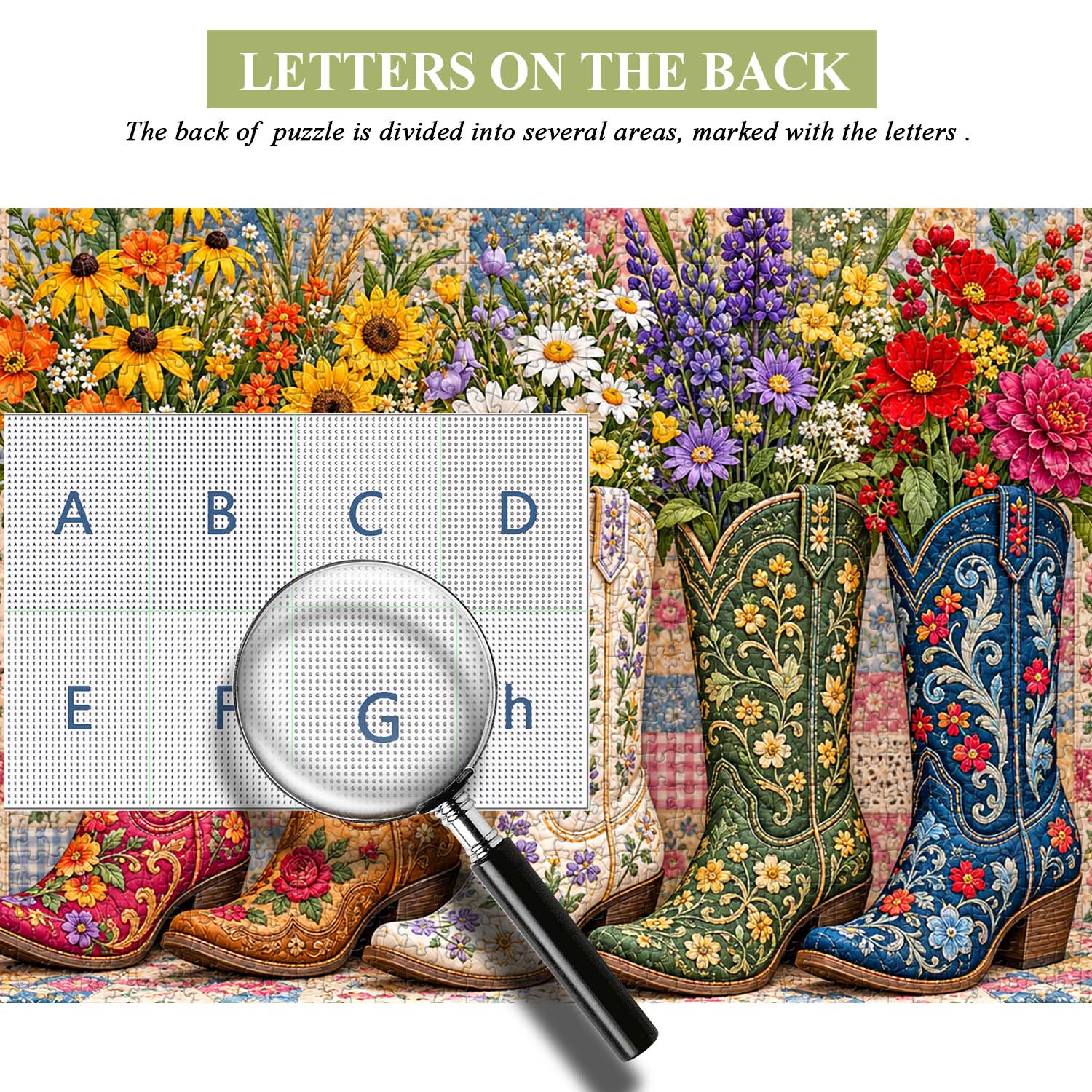 Western Garden Jigsaw Puzzle 1000 Piece