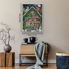 Weihnachtsladen-Puzzle 1000 Teile 