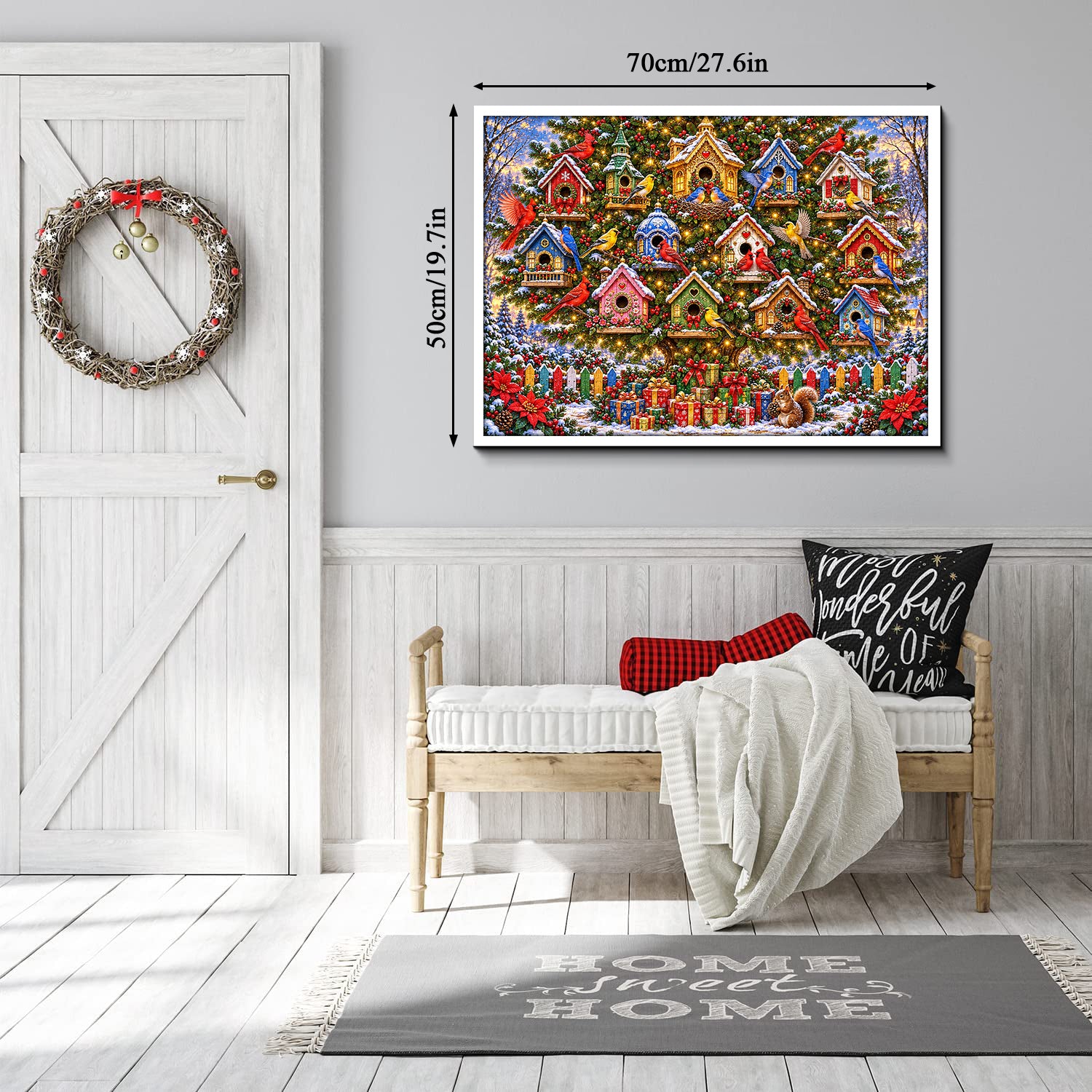 A Tree Full of Christmas Joy Jigsaw Puzzle 1000 Piece