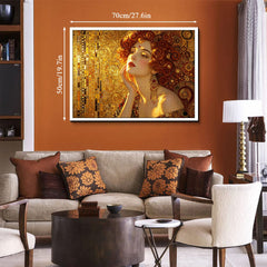 Golden Whirl Elegance Jigsaw Puzzle 1000 Piece