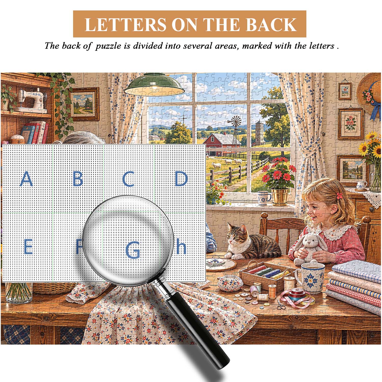 Sewing Days Jigsaw Puzzle 1000 Piece