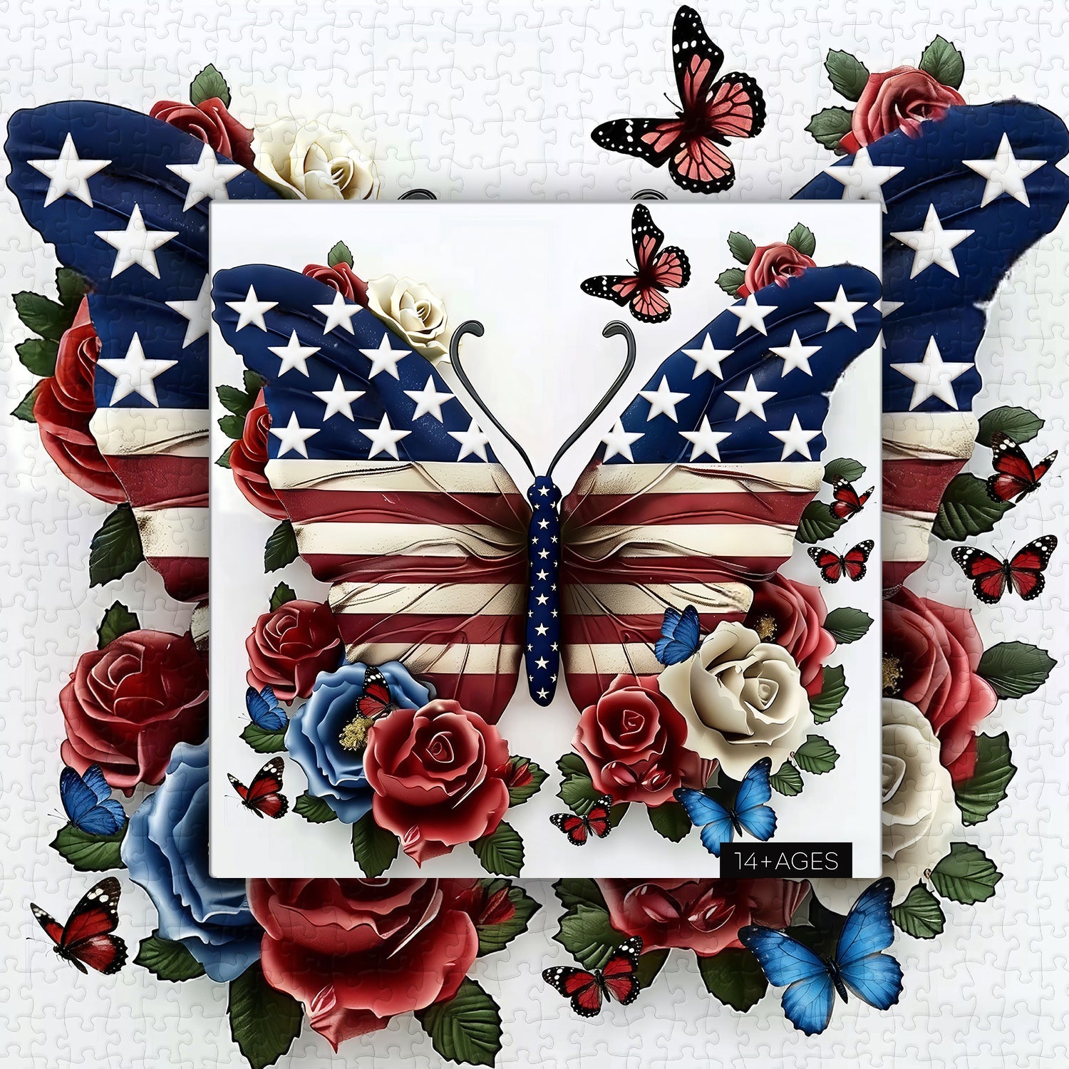 Wings of Patriotism Jigsaw Puzzle 1000 Pieces