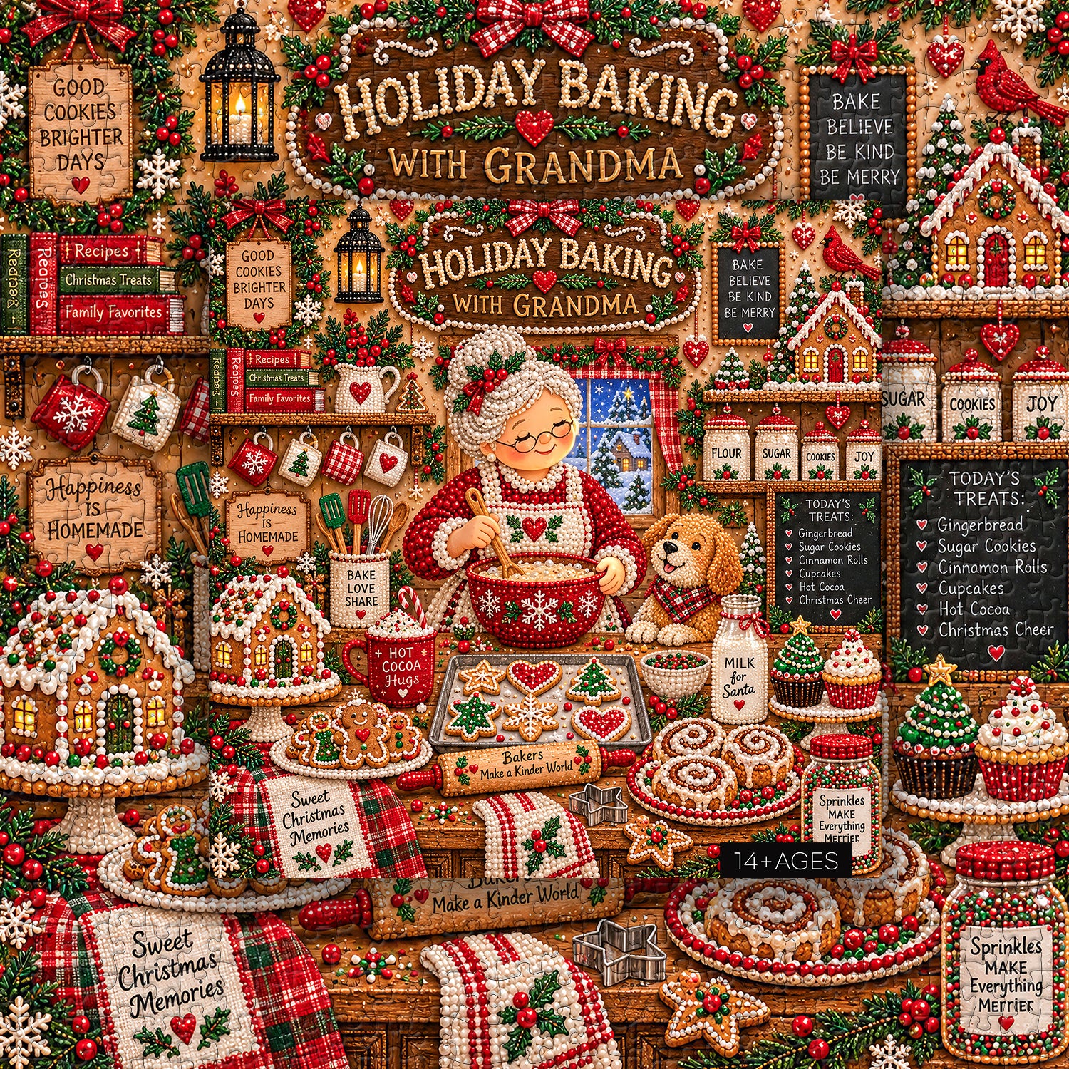 Cozy Bakehouse Jigsaw Puzzle 1000 Pieces