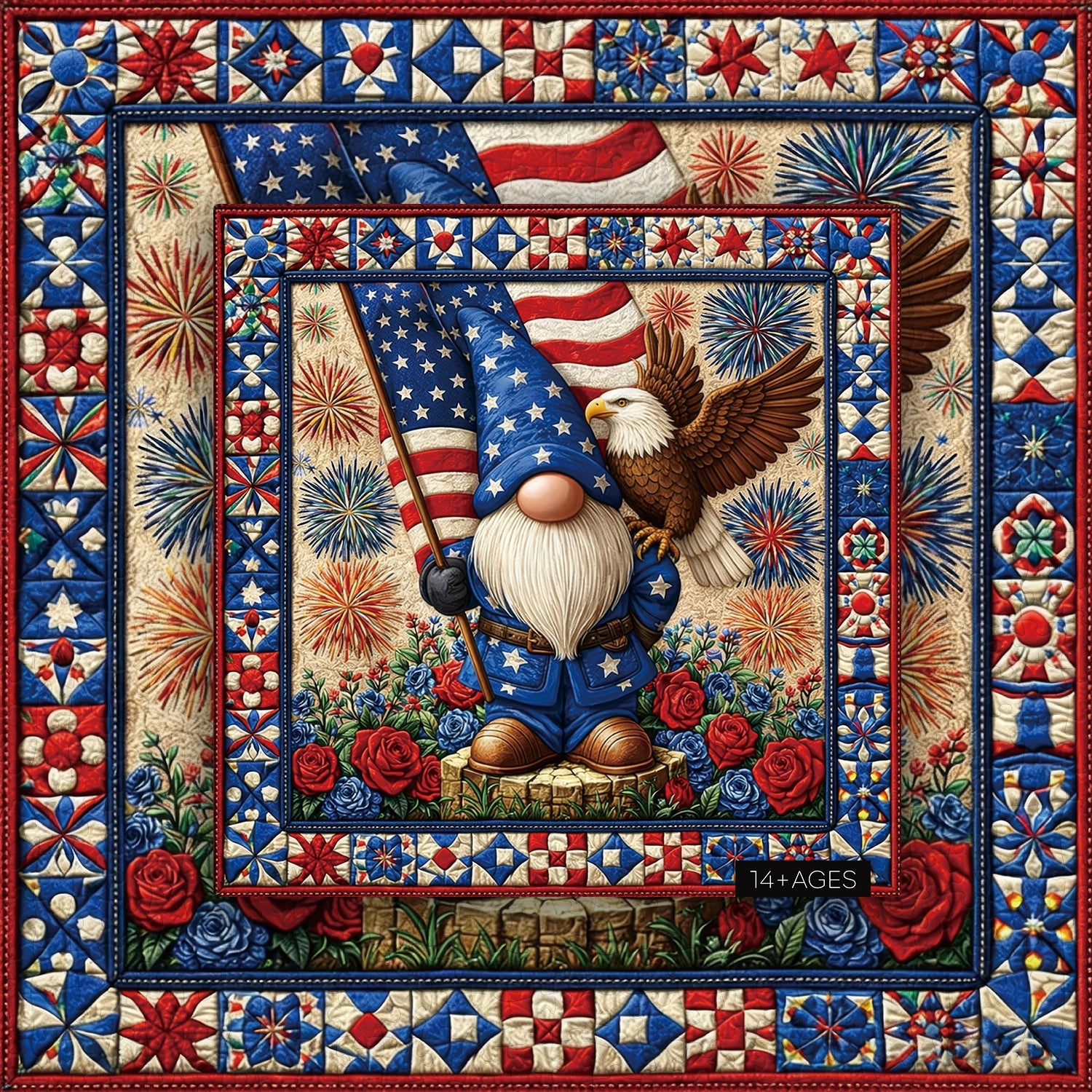 Puzzle 1000 pièces Star Spangled