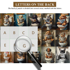 Toilet Reading Team Jigsaw Puzzles 1000 Pieces